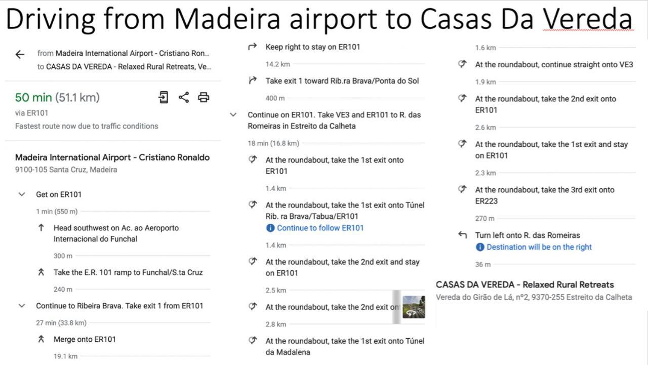 Casas Da Vereda Estreito Da Calheta Bagian luar foto